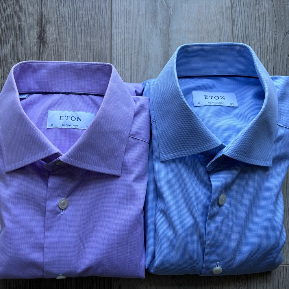 ETON Shirt Bundle, Contemporary EU39/US15.5